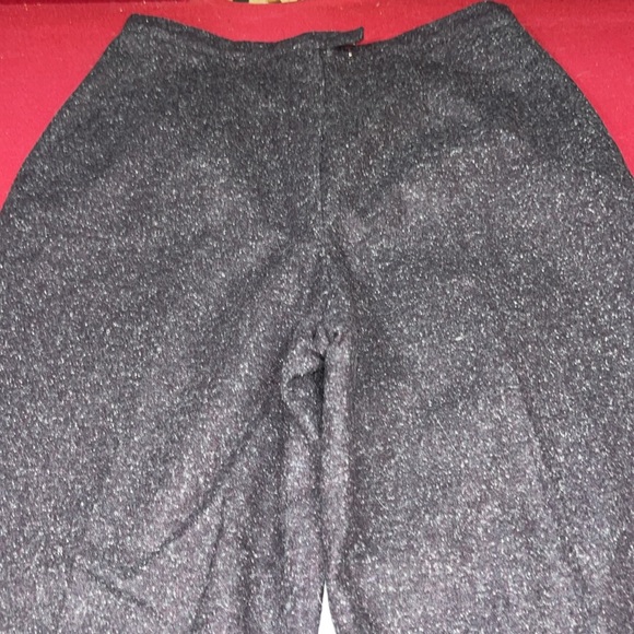 Norton Mcnaughton dark purple WOOL lined Trouser Pants high rise women’s sz  10 - Picture 2 of 16